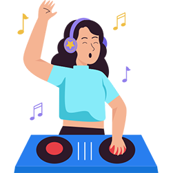 Работа в паре с DJ и высококлассными специалистами Event сферы и Свадебной индустрии